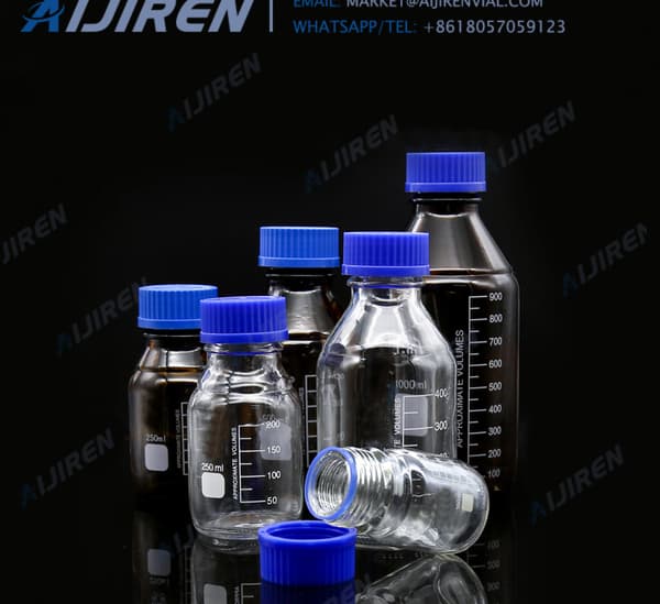 Free sample blue screw cap 1000ml media bottle Duran